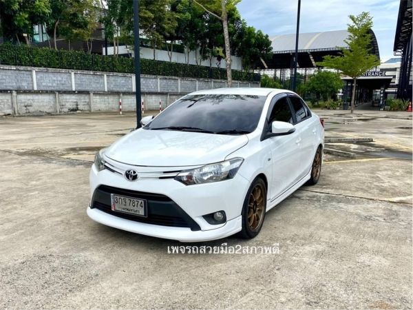 Toyota Vios 1.5 E ปี 2014 รถบ้านมือเดียว ฟรีดาวน์